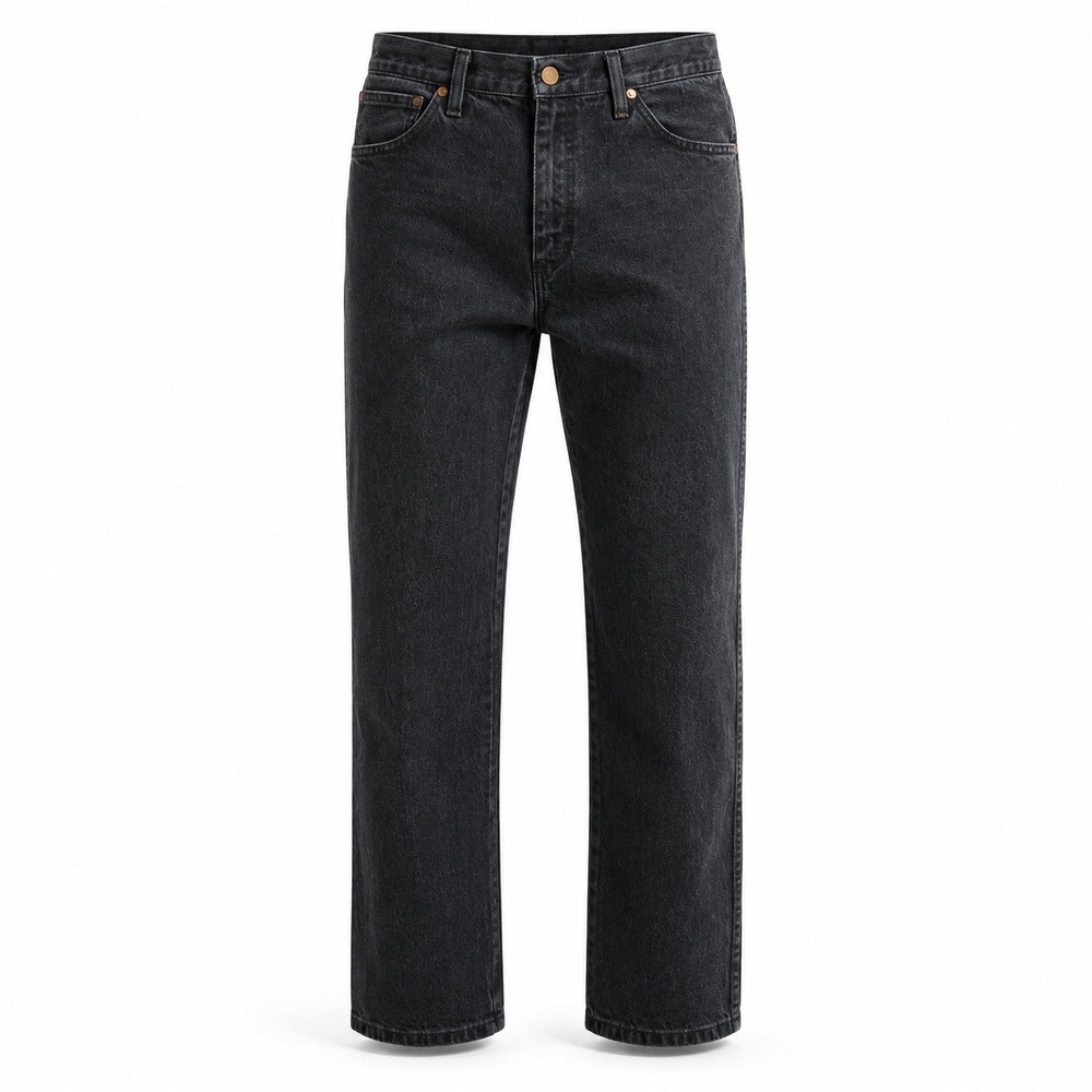Wrangler Cowboy Cut Jeans Mens 33x32 Black Slim Fit 936WBK High Rise Denim